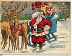 santa claus vintage 290
